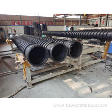 HDPE Underground Double Wall Corrugated Structure Carat Pipe